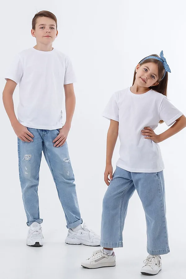 Футболка LET'S GO, белый - фото 1