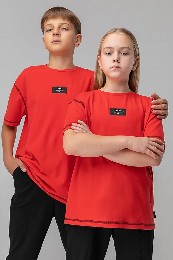 Футболка BODO, красный - фото 1