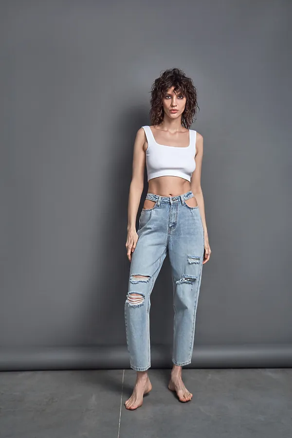 Джинсы INCITY, светло-синий - фото 1