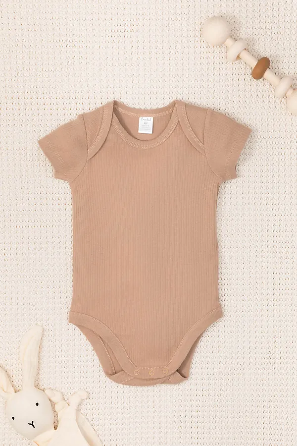 Боди  CROCKID, темно-бежевый - фото 1