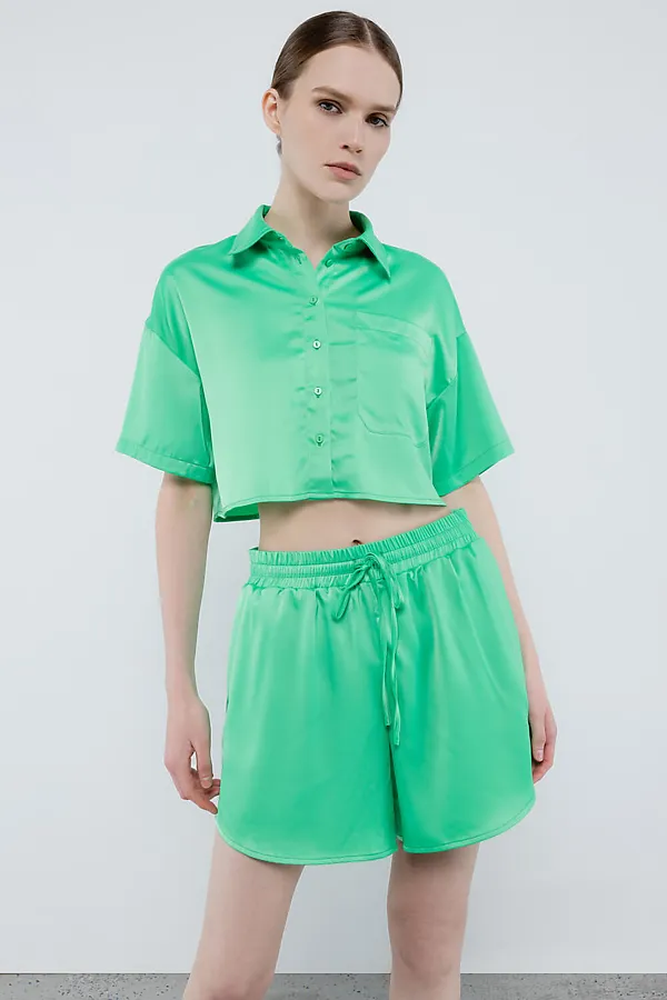 Шорты  INCITY, салатовый - фото 1
