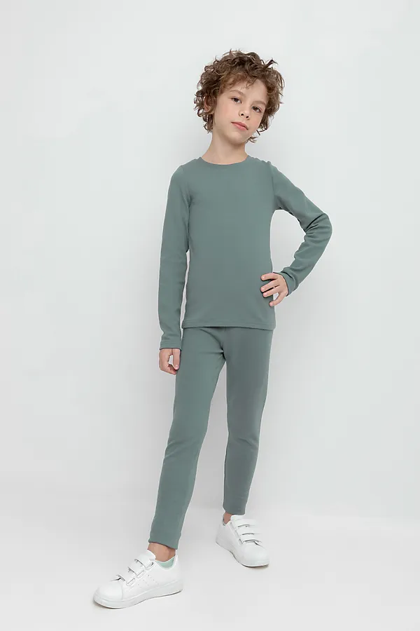Кальсоны CROCKID, полынь - фото 1