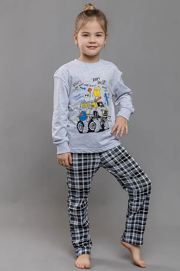 Костюм (Лонгслив+Брюки) BATIK, мультиколор - фото 1