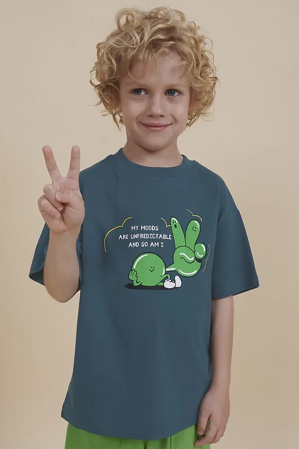 Футболка PELICAN, морская волна - фото 1