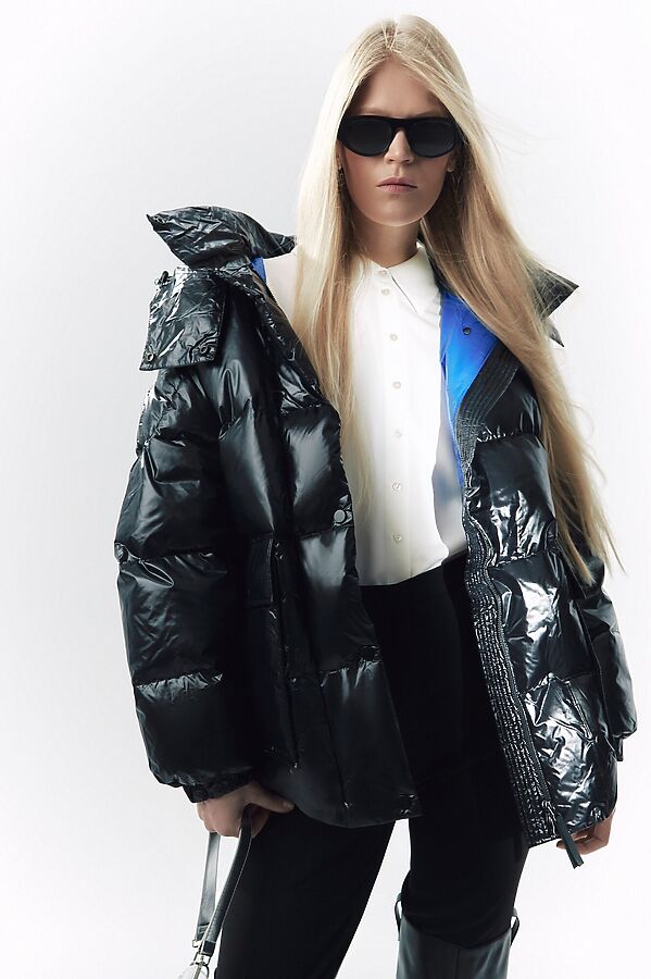 пуховик перо