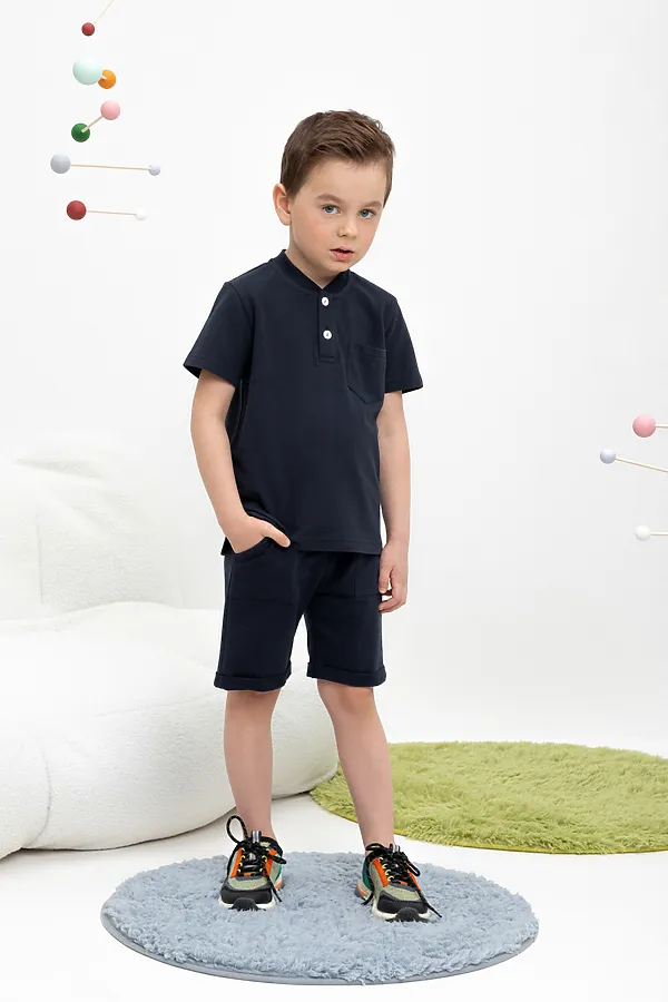 Шорты  CROCKID, индиго к454 - фото 1