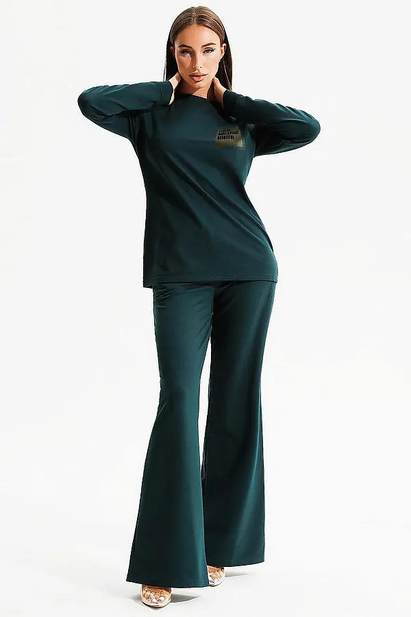 Костюм (Джемпер+Брюки) LIKA DRESS, зеленый - фото 1