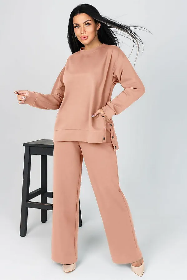Костюм (Джемпер+Брюки) LIKA DRESS, бежевый - фото 1
