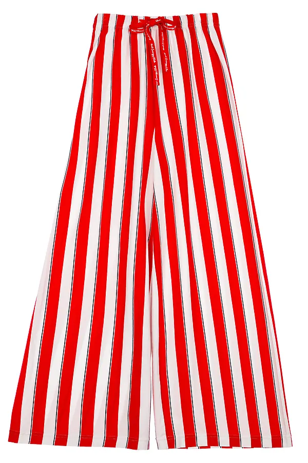 Брюки PLAYTODAY, белый,красный - фото 1