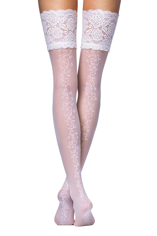 Чулки CONTE ELEGANT, bianco - фото 1