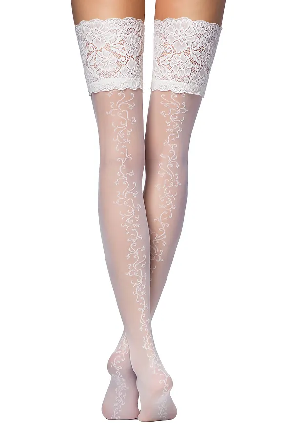 Чулки CONTE ELEGANT, panna - фото 1