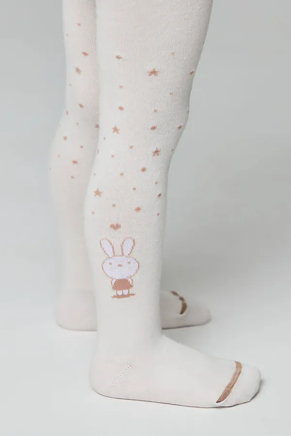 Колготки CONTE KIDS, молочный - фото 1