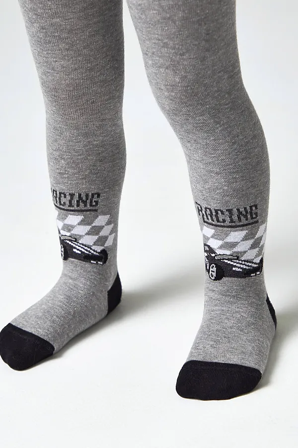 Колготки CONTE KIDS, серый - фото 1