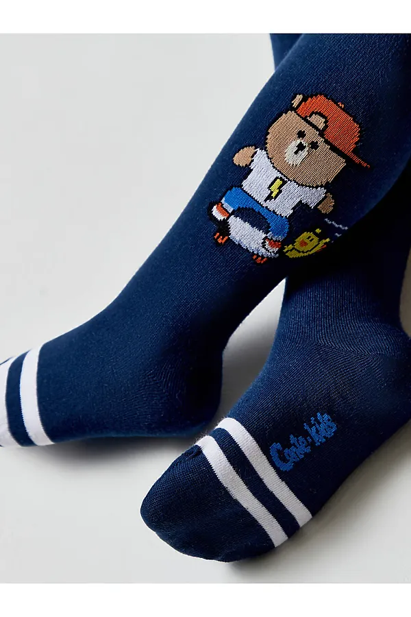 Колготки CONTE KIDS, темно-синий - фото 1