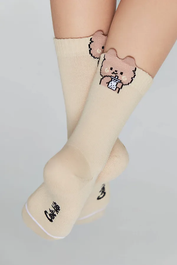 Носки CONTE KIDS, бежевый - фото 1