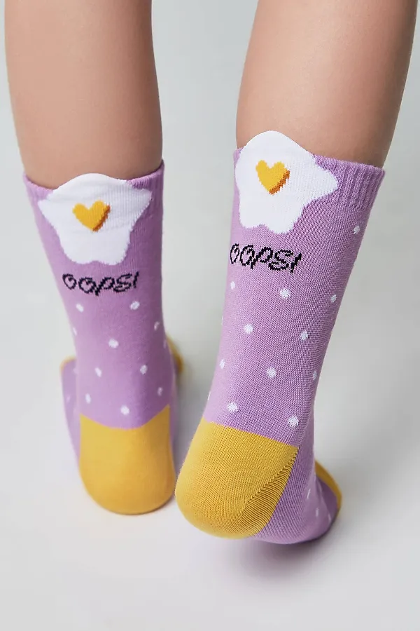 Носки CONTE KIDS, сиреневый - фото 1