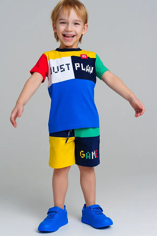 Футболка  PLAYTODAY, разноцветный - фото 1