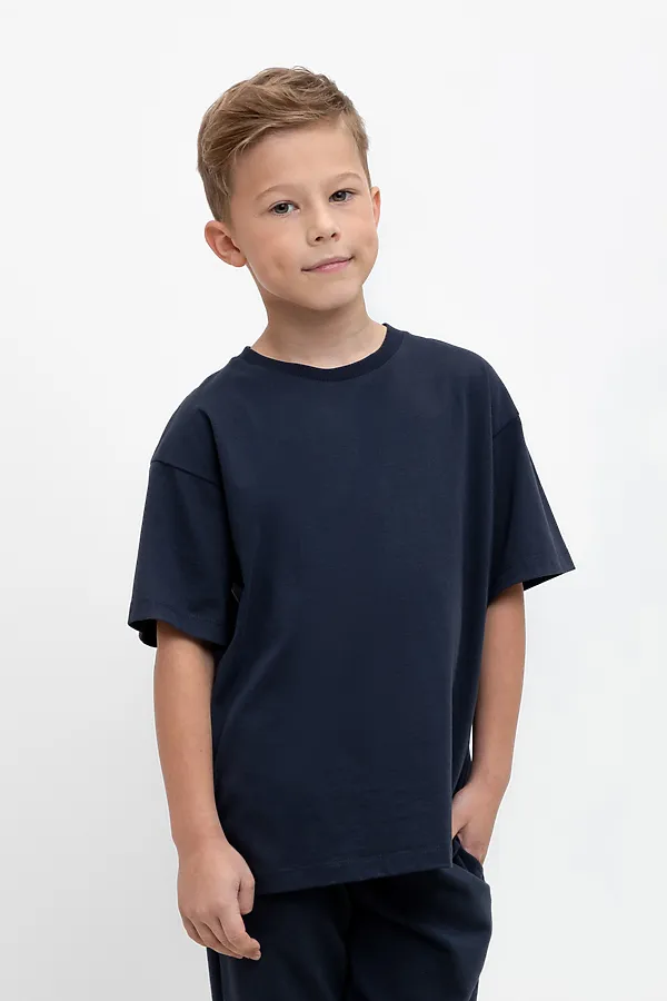 Футболка CROCKID, индиго к458 - фото 1