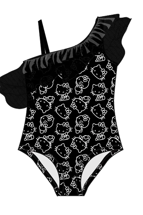 Купальник PLAYTODAY, черный,белый - фото 1