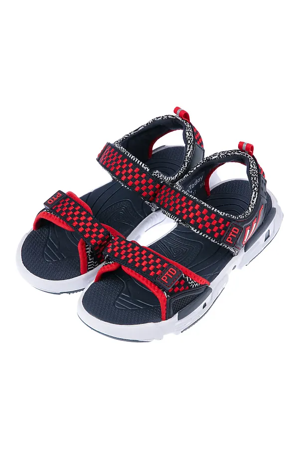 Сандалии PLAYTODAY, тёмно-синий,красный - фото 1