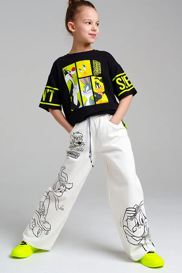 Джинсы PLAYTODAY, белый - фото 1