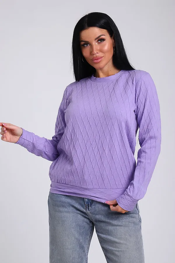 Свитшот 52310 НАТАЛИ, лавандовый - фото 1