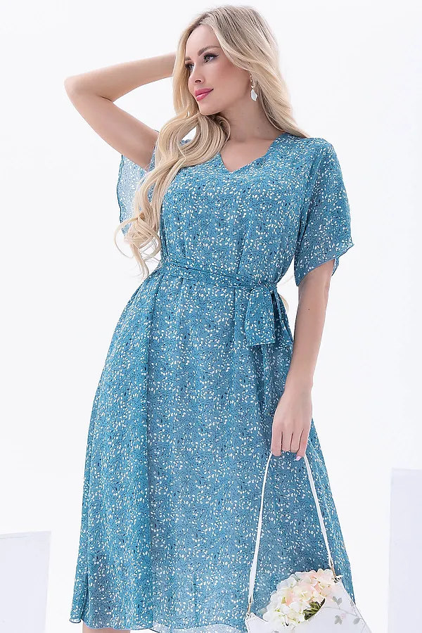Платье LADY TAIGA, джинс - фото 1