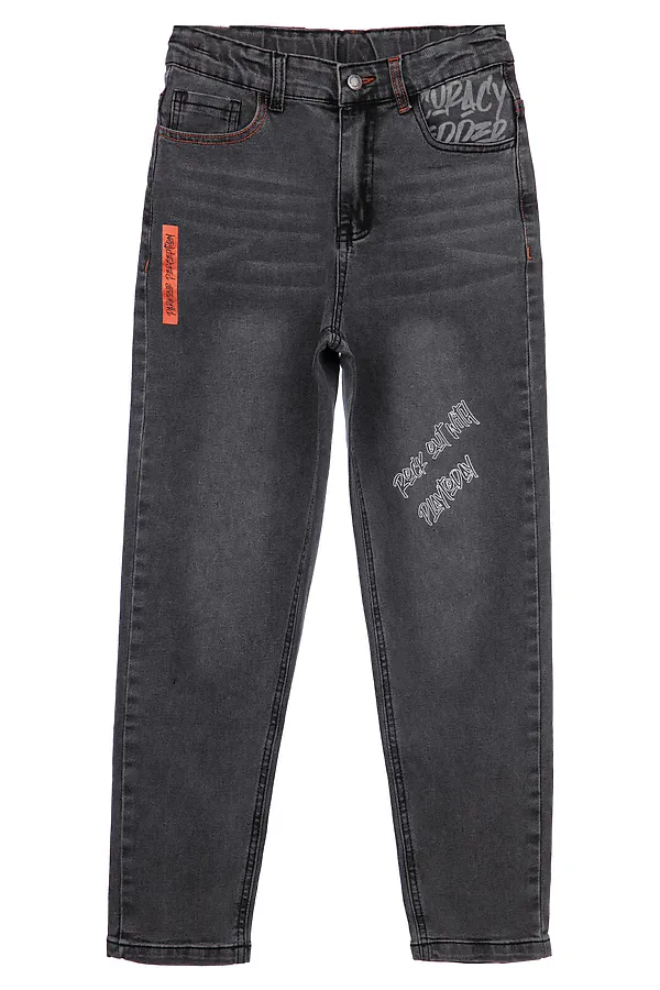 Джинсы  PLAYTODAY, темно-серый - фото 1