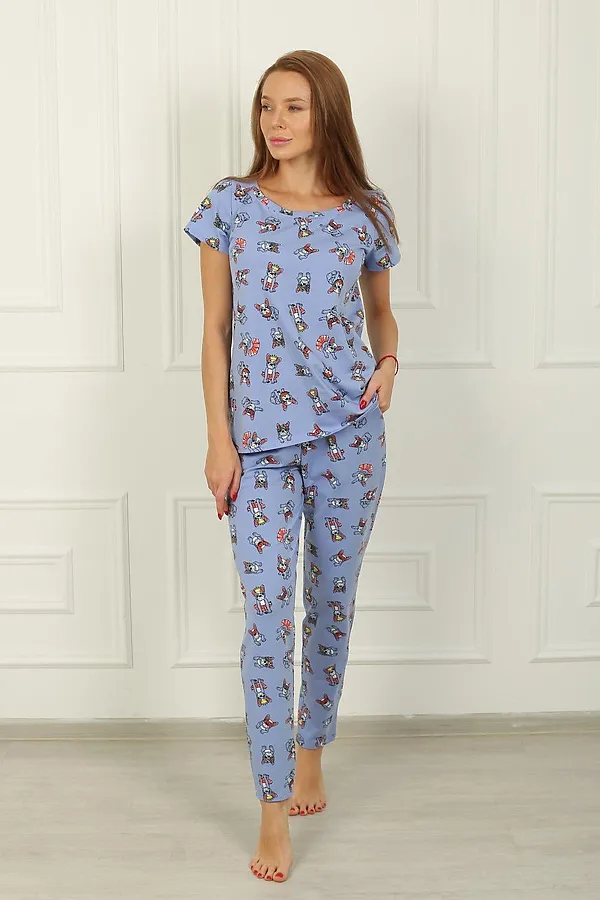 Брюки LIKA DRESS, голубой - фото 1