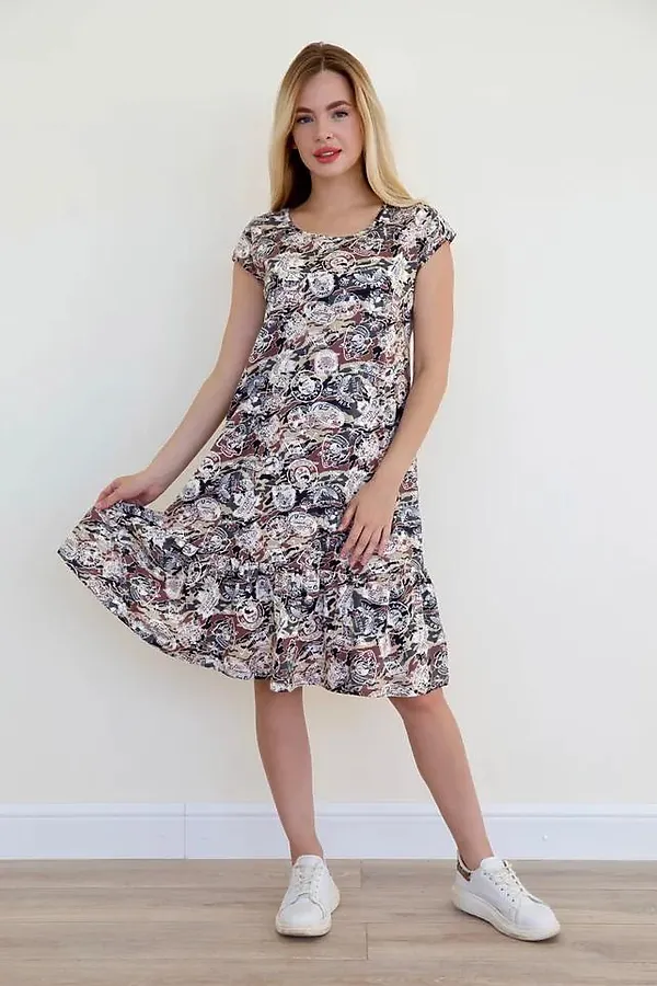 Платье LIKA DRESS, мультиколор - фото 1