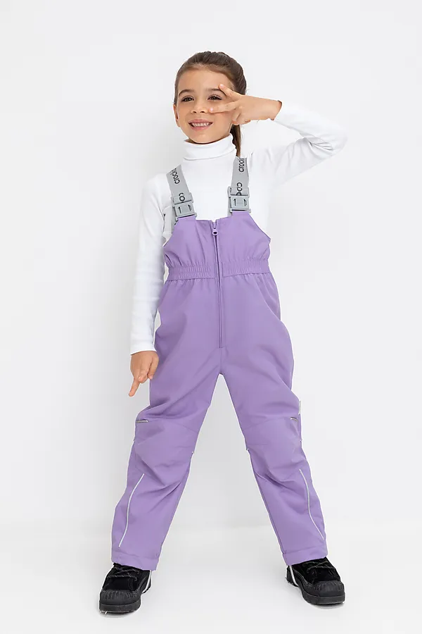 Полукомбинезон CROCKID, фиолетовый - фото 1