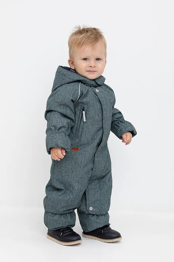 Комбинезон CROCKID, холодная мята,текстура ткани - фото 1