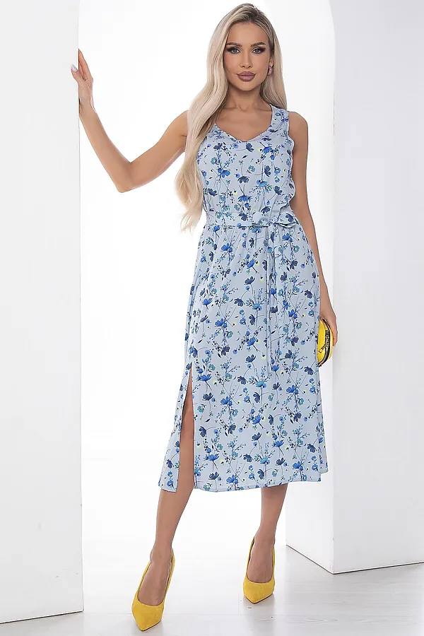 Сарафан LADY TAIGA, голубой - фото 1
