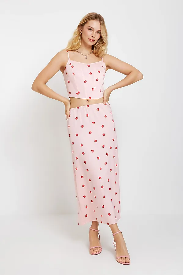 Юбка CONCEPT CLUB, розовый принт - фото 1