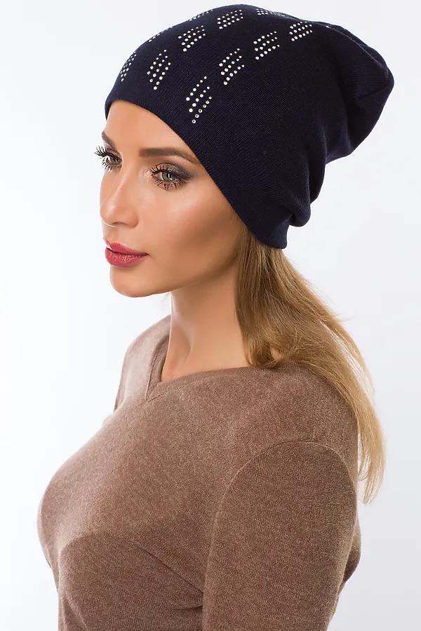 Шапка VAY, т.синий - фото 1