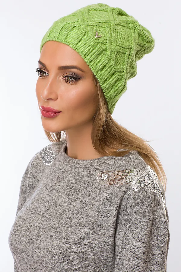 Шапка VAY, салатовый - фото 1