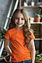 Детская футболка 7451 однотонная НАТАЛИ (Оранжевый) 48350 #1019634