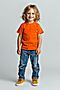 7450 футболка детская однотонная НАТАЛИ (Оранжевый) 48349 #1019639