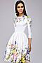 Платье 1001 DRESS (Белый (цветочный принт)) DM01018WH #130355