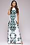 Платье 1001 DRESS (Белый (зеленый орнамент)) DM01366GR #133084