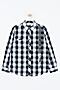 Рубашка COCCODRILLO (Черно-белый) W19136101RUN #136123