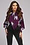 Блуза 1001 DRESS (Фиолетовый (цветочный принт)) DM01702PM #157758
