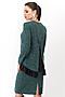 Костюм (Юбка+Блуза) LADY TAIGA (Зеленый/Черный) К1247-8 #176044