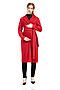 Пальто MERSADA (Ярко-красный) 105885 #189807