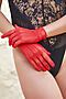 Ажурные перчатки "Касабланка" LE CABARET (Красный) 206386 #196141