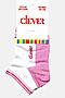 Носки CLEVER (Белый/розовый) С105 #198723