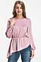 Блуза TUTACHI (Розовый) А759 #212642