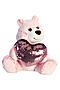 AURORA Игрушка мягкая Медведь Большое сердце Игрушки разных брендов (Мультиколор) 190114A #266105
