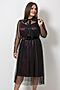 Платье MODELLOS (Фиолетовый/черный) П-612/2 #271299