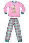 Пижама CLEVER (Розовый/серый) 901881п #271692